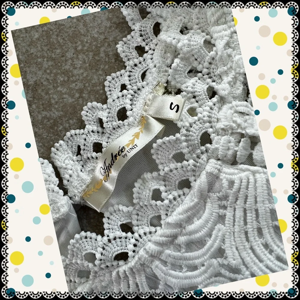 NWT Andree by Unit white dress, size S - Picture 4 of 4